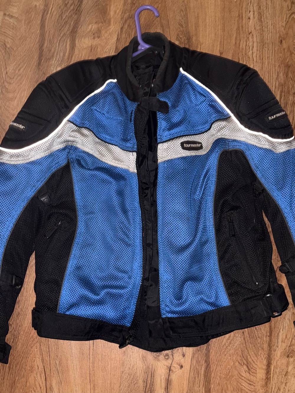 Tourmaster Men’s Blue and Black Lightweight Mesh Jacket